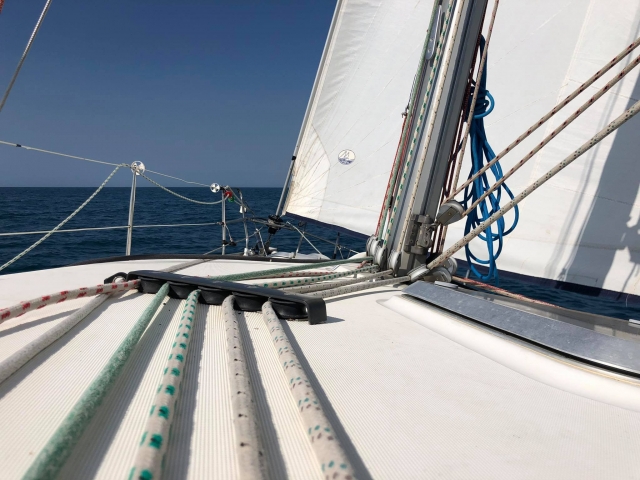A bord de notre bateau 
