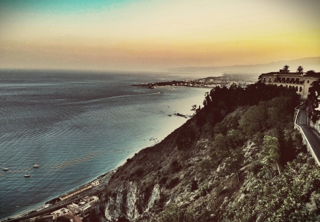 Les couleurs du coucher du soleil 