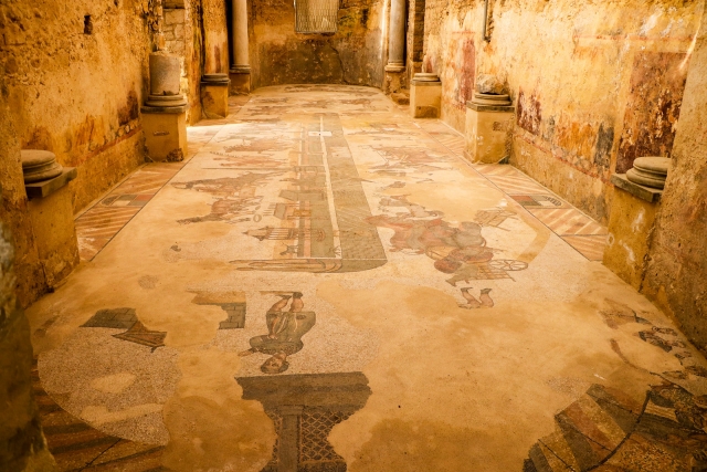 Interiores de la Villa del Casale 