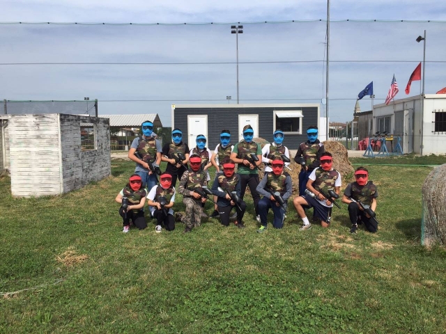 The entire team 