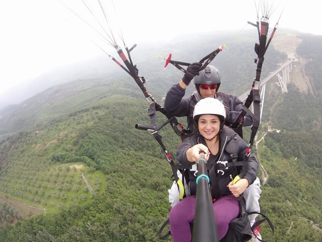  the thrill of paragliding flight