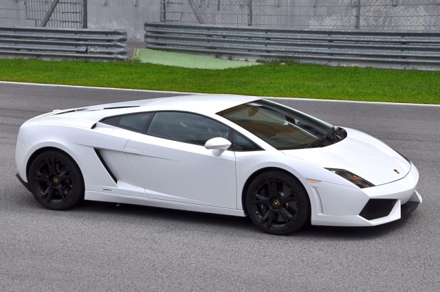 Lamborghini en el circuito 