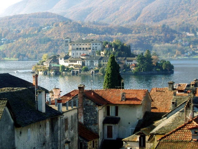 L'île de San Giulio d'Orta 