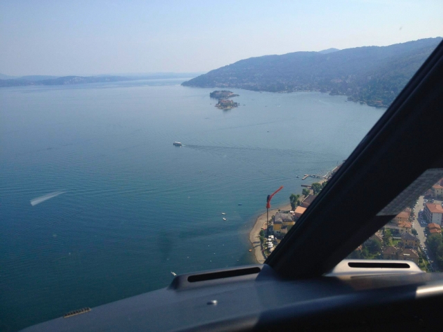  Flug über Bracciano