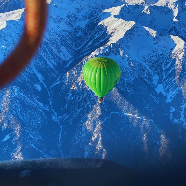 Volando en el norte de Italia 