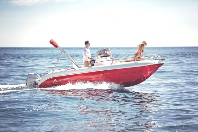 bateau open 19 allegra bateau avec moteur mercure pro 40 CV 