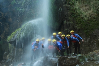 Canyoning sul fiume Jannello Calabria 2 ore