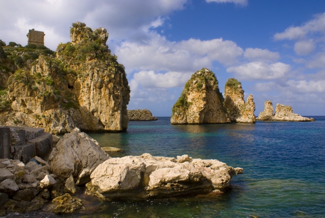  la mer de Scopello