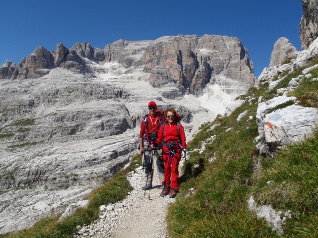  Walking in the mountains 