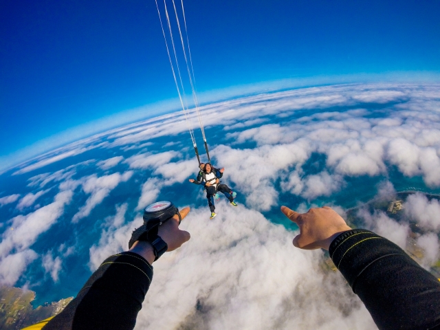 volate sulle nuvole!