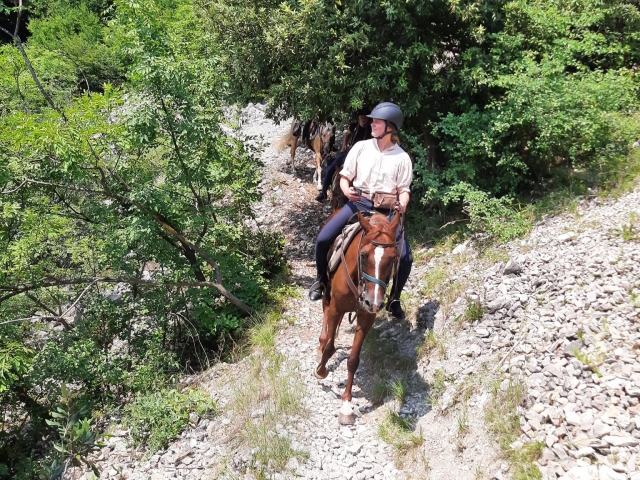  One of our riders