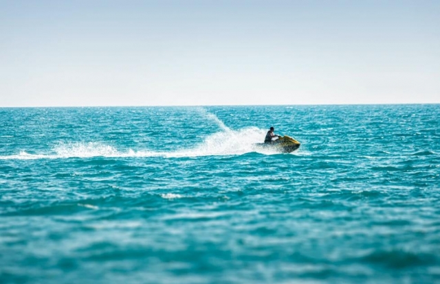 moto d'acqua nel Salento