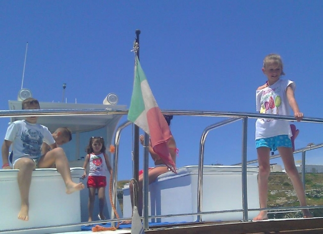  niños a bordo 