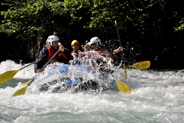  Viel Spaß beim Rafting