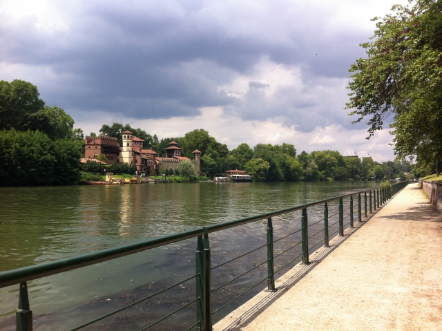 Durch die Straßen von Turin 