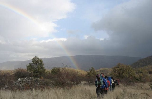 Arcobaleno sulla Majella