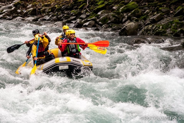 rafting fiume Lima