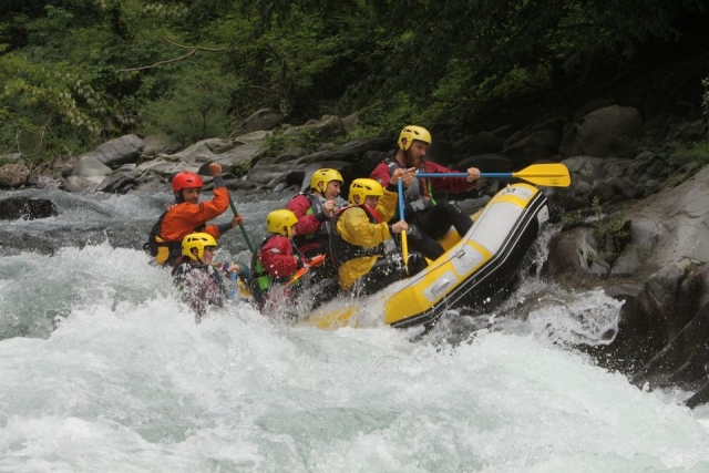 Val di Lima rafting 