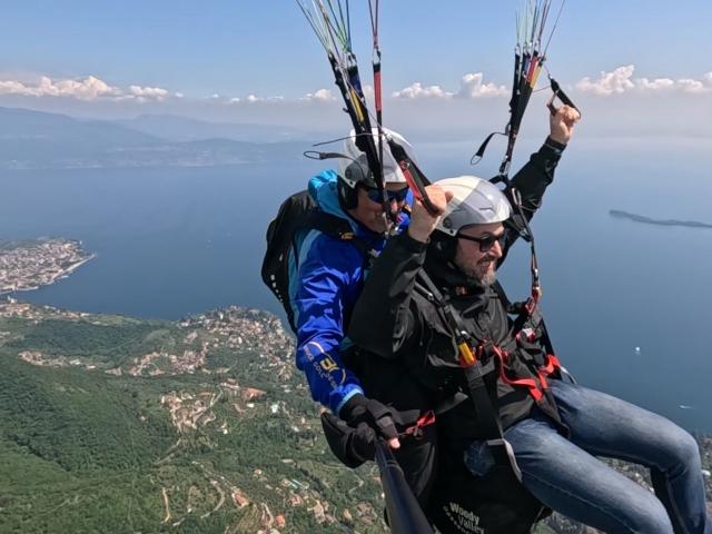 Volando sul Garda