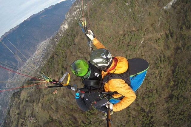  parapente en Lombardía