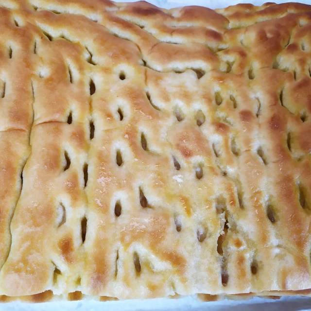 Deliziosa focaccia ligure