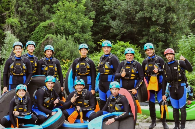  Equipo listo para la aventura.