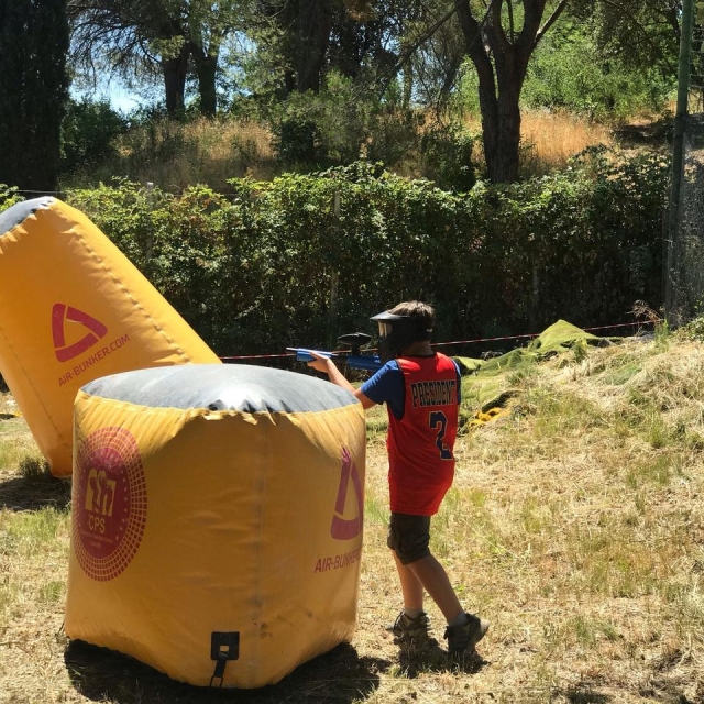Giocatore durante la partita.