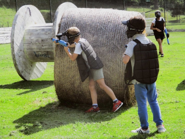 Partita di paintball.