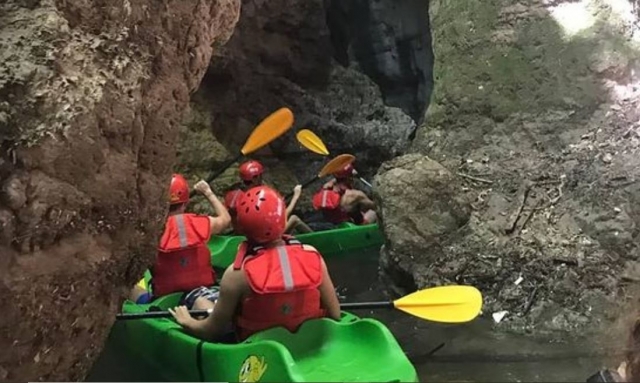 Canoa in gruppo