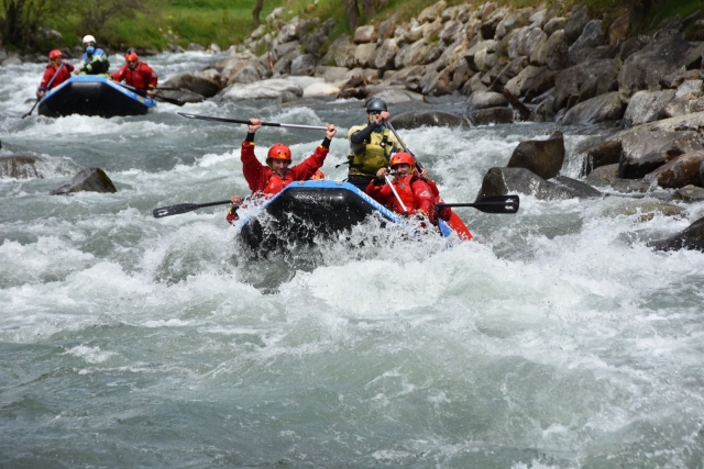 Rafting on the Noce river in Val di Sole 3 hours