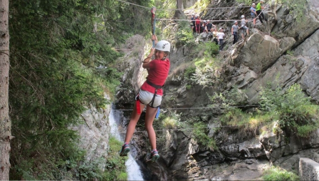 In zipline