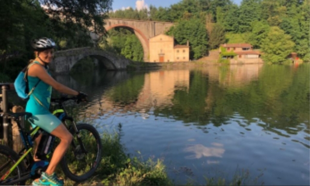 A bordo della MTB