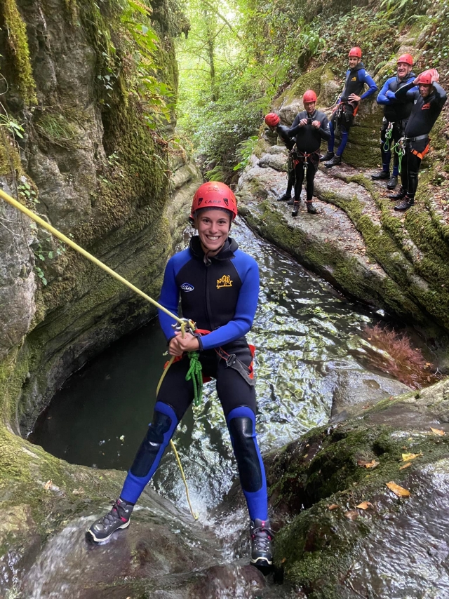  Escalada de barrancos