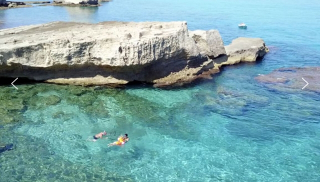 Bagno in mare