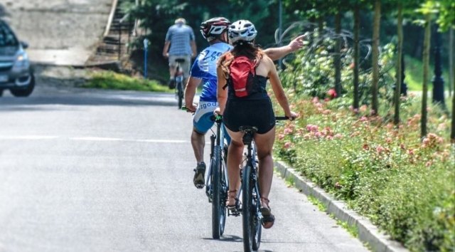  Pedaleando por Villa Borghese 
