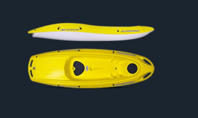  Our single canoe 