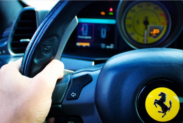  ao volante do nosso Ferrari 458 