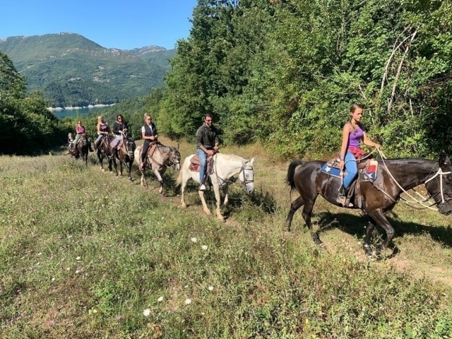 escursione in sella