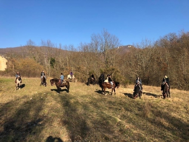 Rieti a cavallo