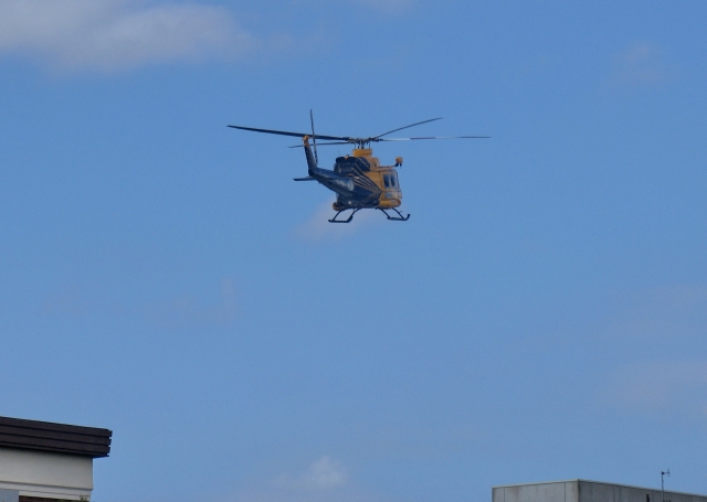  Helicóptero no voo