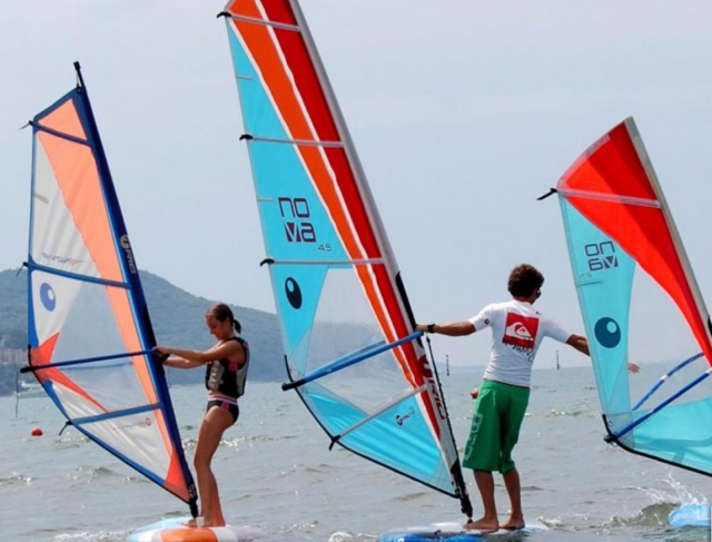 lezione di windsurf