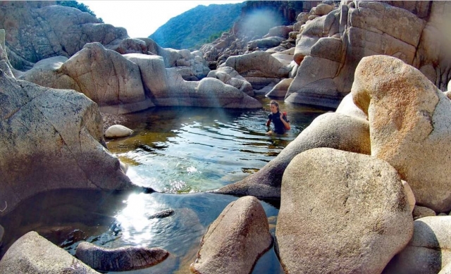  Durante a atividade de canyoning 