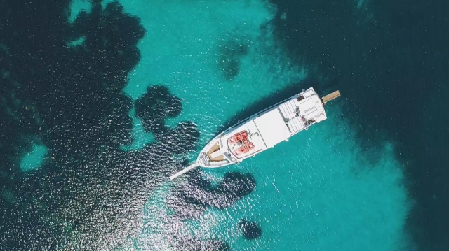 barca in mare