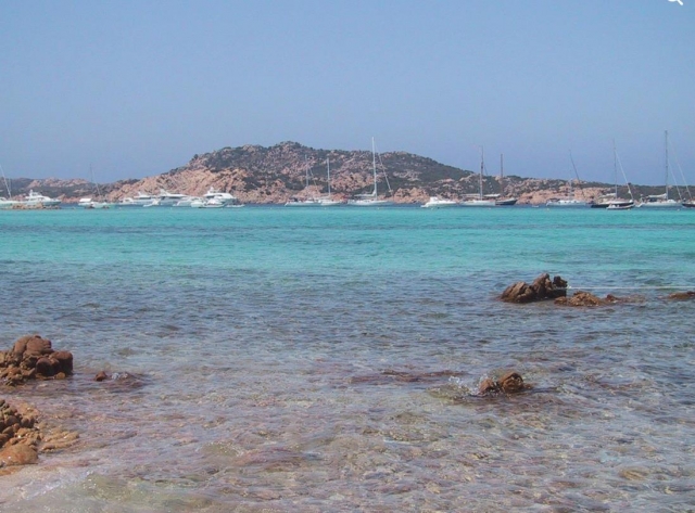  O mar cristalino da Sardenha 