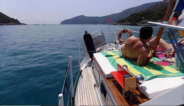 A bordo de nuestro barco 