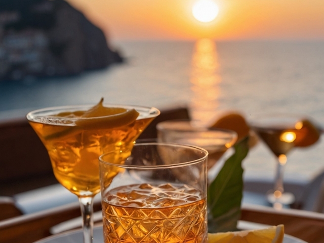 Aperitivo al tramonto