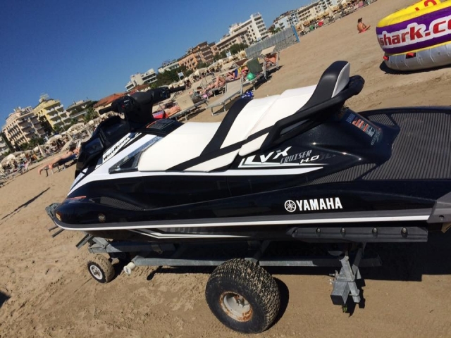 Moto in spiaggia