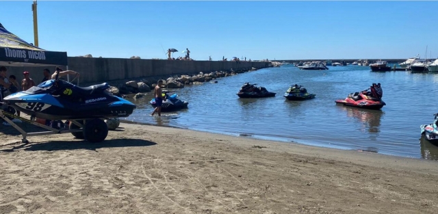  En la playa 