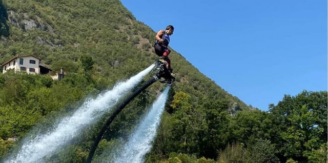  Flyboard en Castel Volturno 