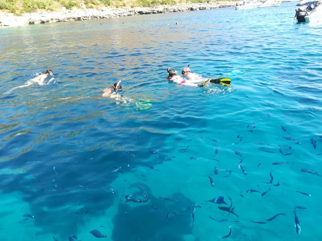  Snorkel durante la excursión 